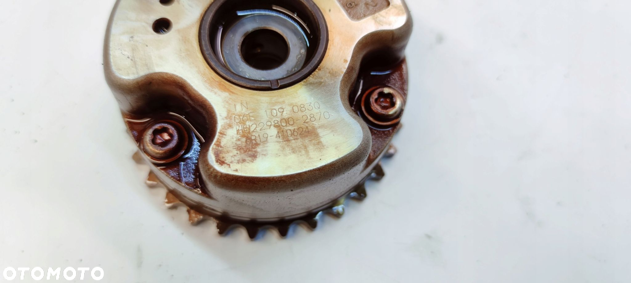 WARIATOR SSĄCY KOŁO FAZ AUDI A6 C7 A7 2.8 FSI 3.0 TFSI 06E109083Q - 3