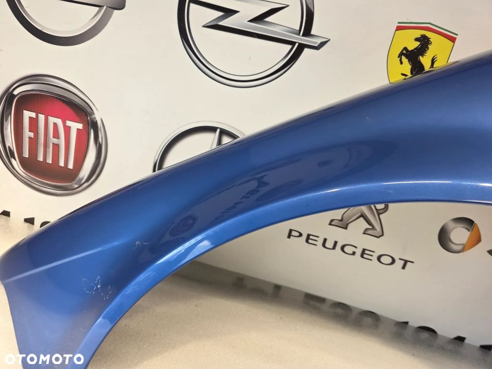 BMW E36 COUPE LEWY ŁADNY BŁOTNIK KOLOR BŁĘKITNY METALIK NR AUKCJI BŁ231 - 9