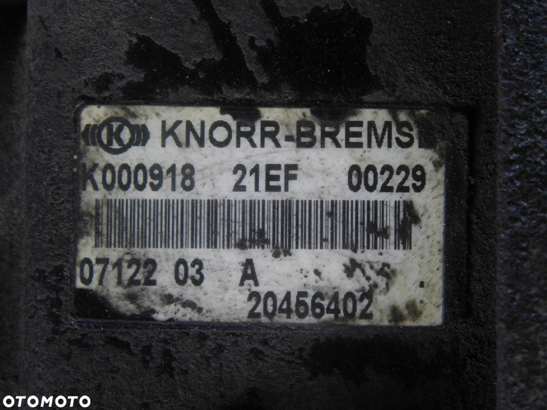 20456402 K000918 Zawór Naczepy Ebs Knorr - Bremse Volvo Fh - 2