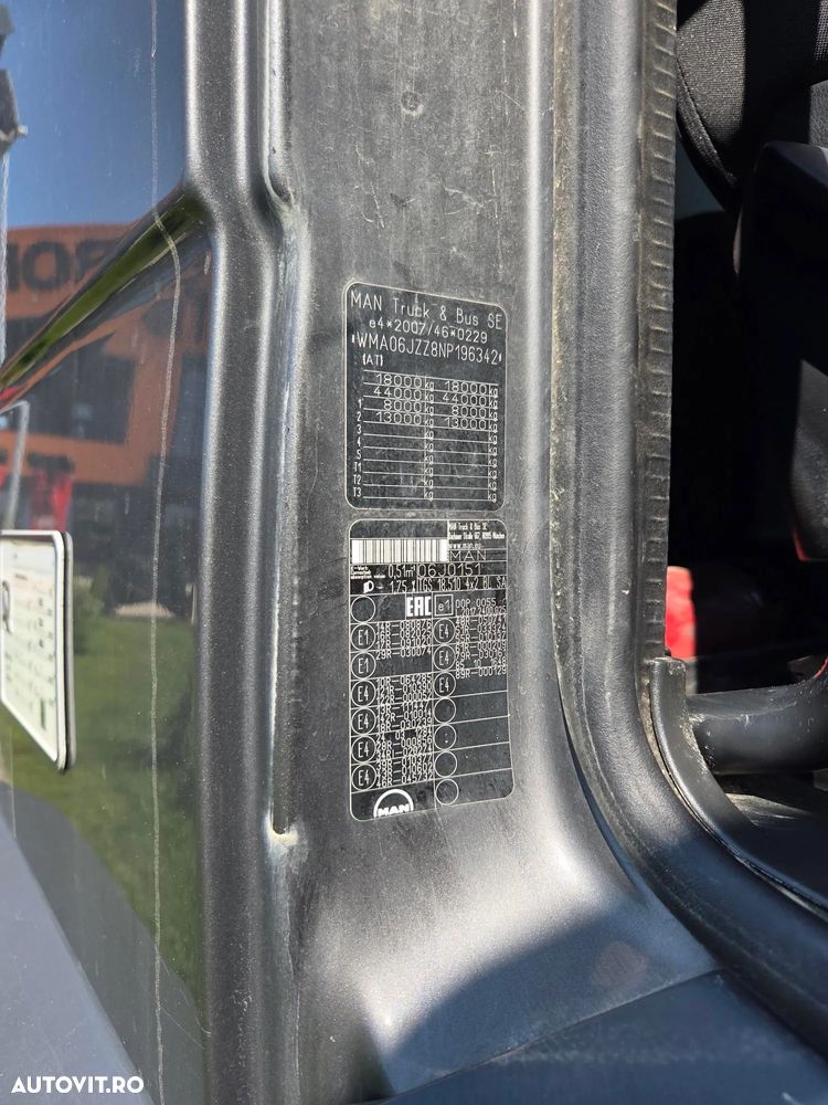 MAN TGS 18.510 4x2, 2023, 130.117km, kit BASCULARE, anv 80% ok, cutie AUTOMATA, bara metalica, posibilitate leasing 4 ani, Pret AUTOTRACTOR 63.900 EUR+Tva si pret ANSAMBLU cu MEILLER 2023, 28mc-89.900 EUR+Tva - 31