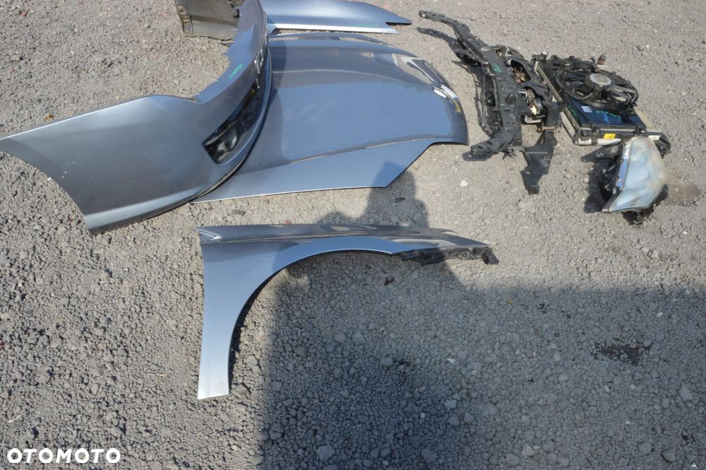 Zderzak maska błotnik lampa chłodnice komplet przód renault laguna iii - 6