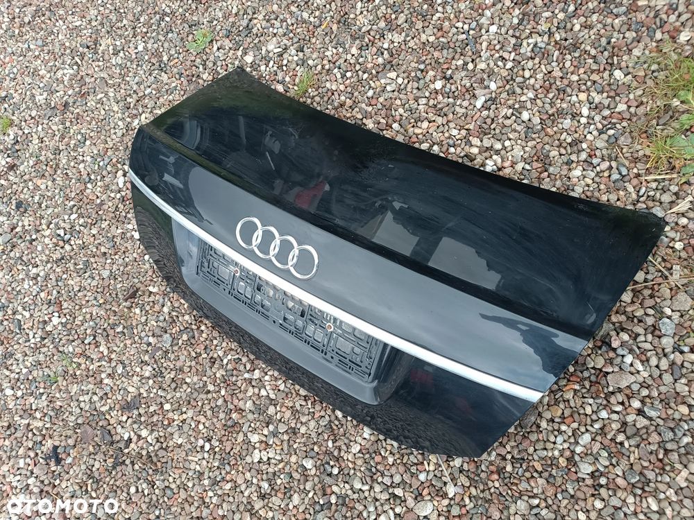 AUDI A6 C6 SEDAN LY9B CZARNA KLAPA BAGAŻNIKA - 2