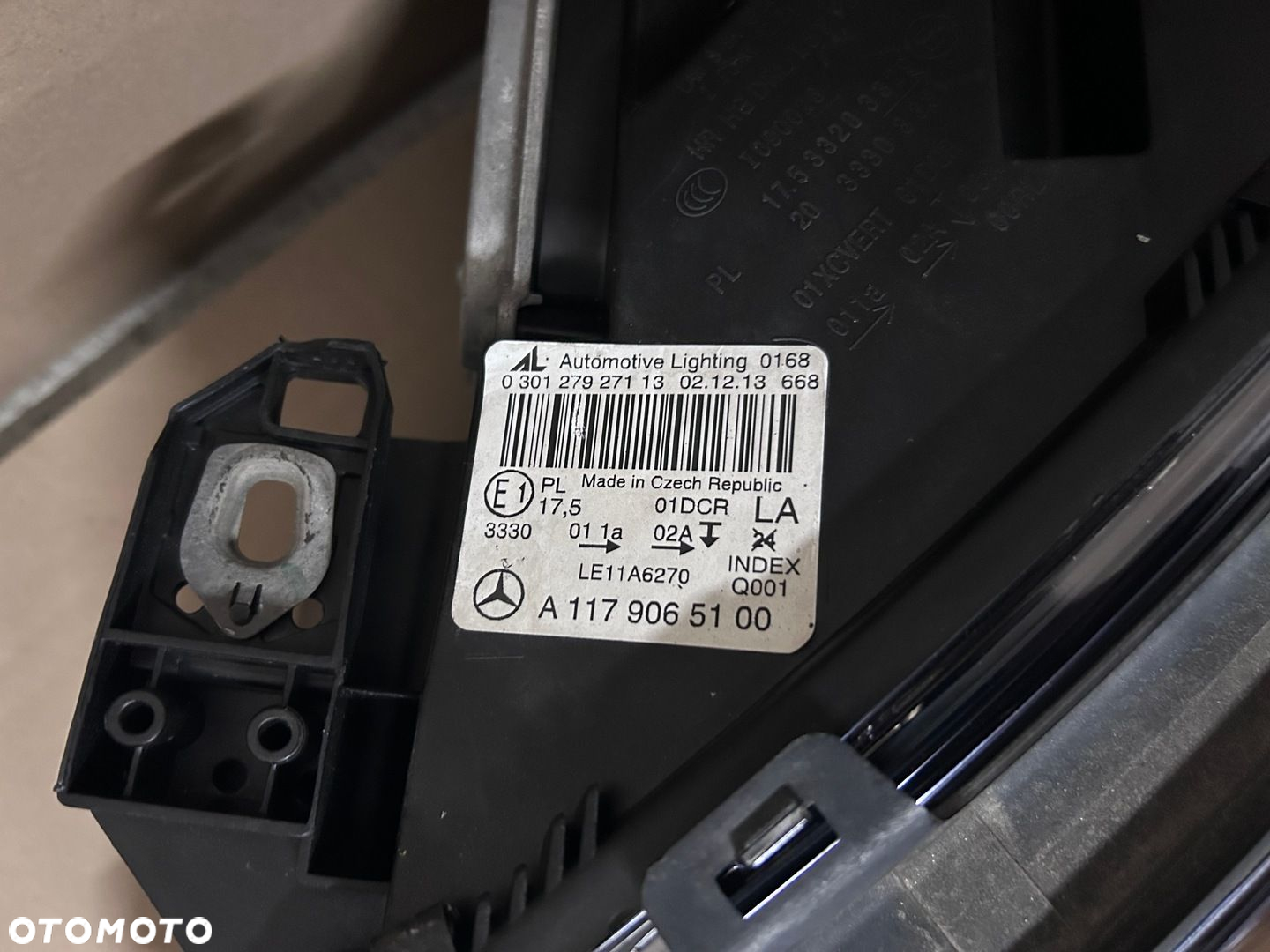 Lampa lewa Mercedes cla 117 a117 w117 bi xenon nieskretna kompletna - 2