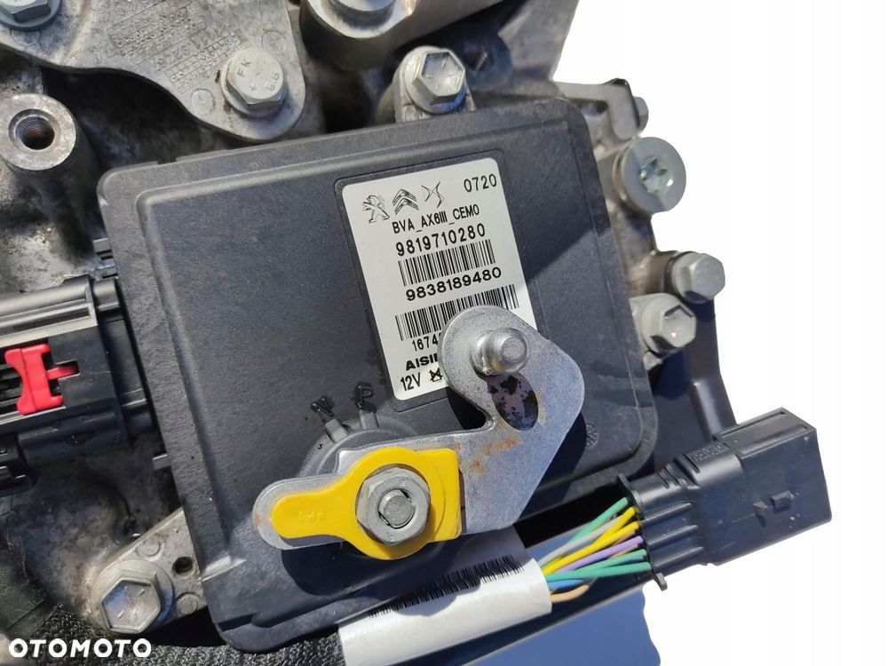 skrzynia biegów automatyczna citroen c3 iii 1.2 vti 20geas 2016-2024 - 9