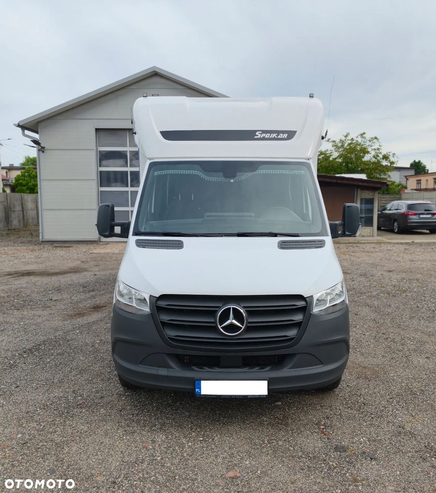 Mercedes-Benz SPRINTER 317 8EP SPOJTRAK TWINCAB GWARANCJA ASO SALON PL BEZWYPADKOWY FV23% REG. WYSOKOŚCI MASTER MOVANO - 5