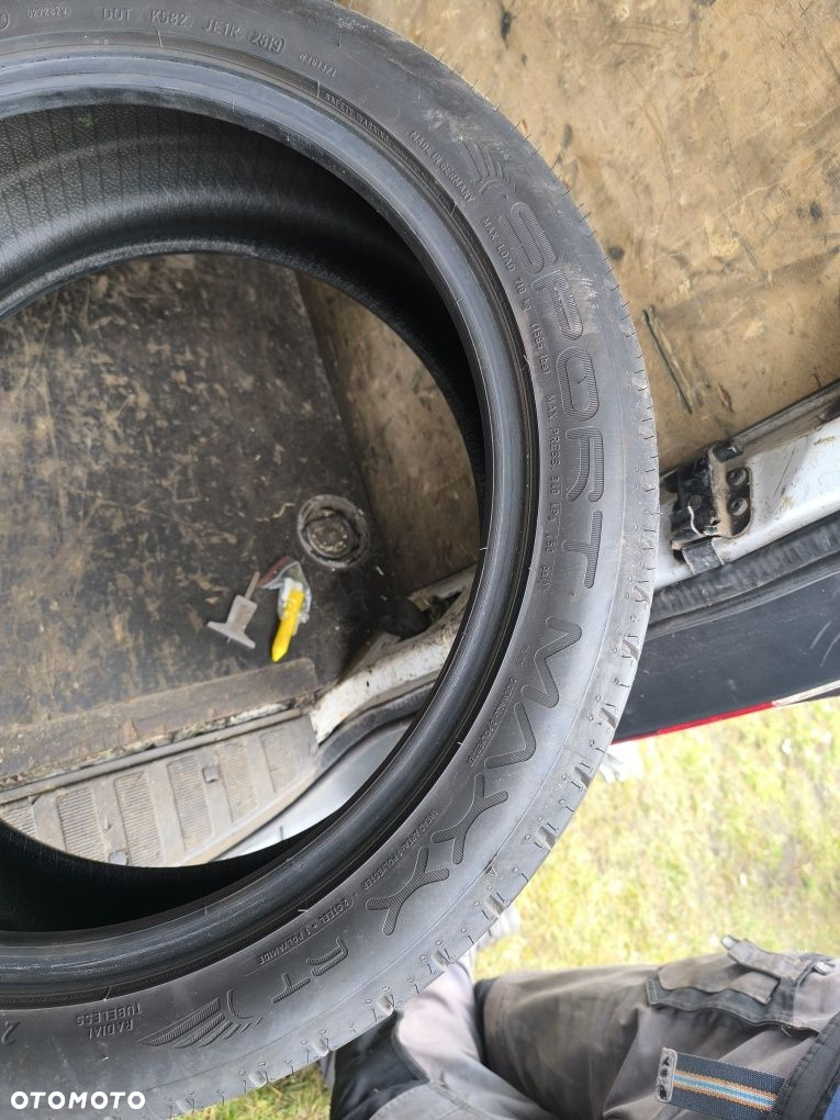 4 ŁADNE Opony letnie 225/45R19 96W Dunlop Sport Maxx RT Mon Wolsztyn - 7