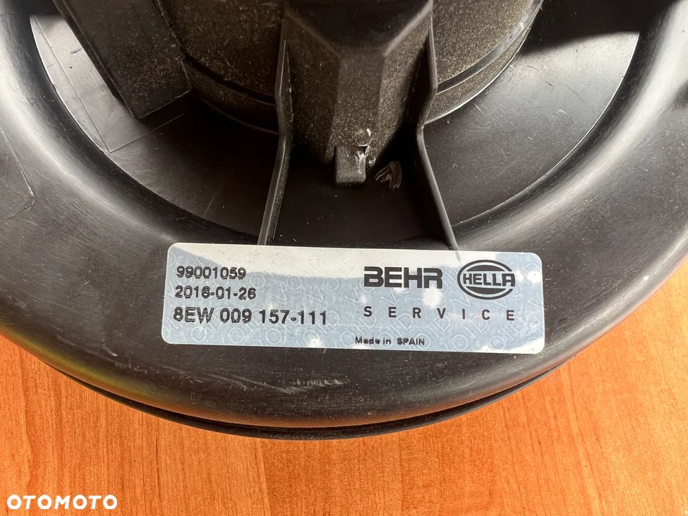 WENTYLATOR DMUCHAWA NAWIEWU SEAT IBIZA LEON AUDI VW SKODA 8EW009157111 - 4