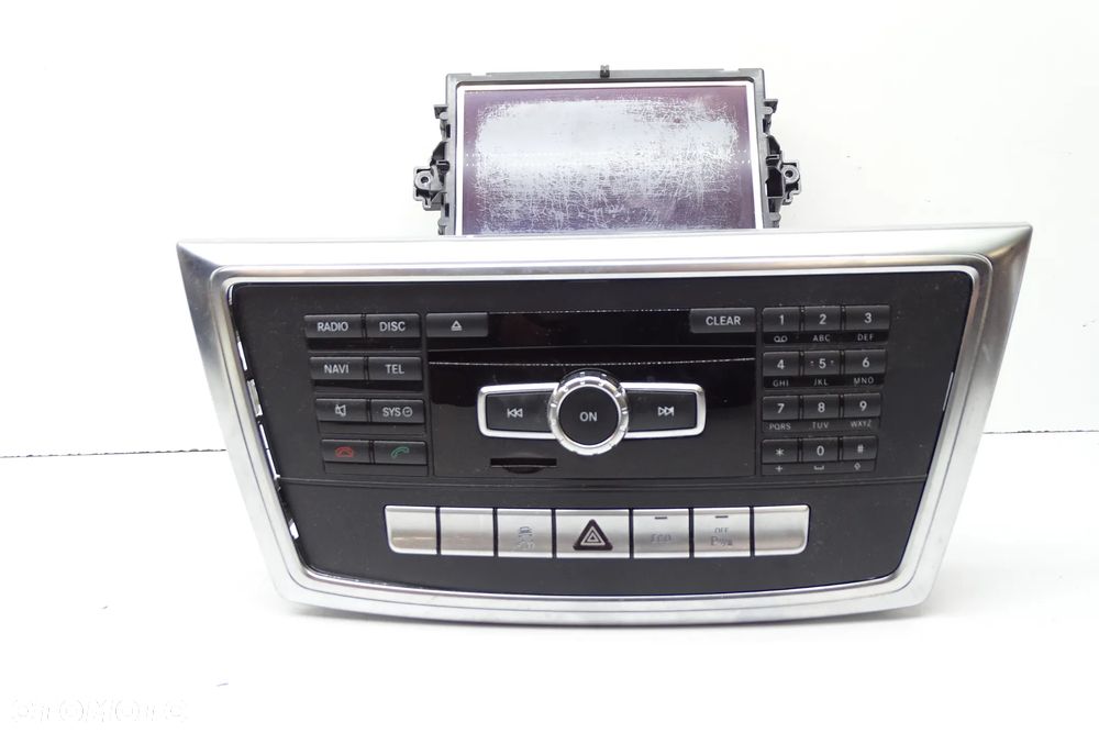 MERCEDES ML W166 Radio Nawigacja Z Wyświetlaczem Wyświetlacz 1669009808  1729016500 - 1