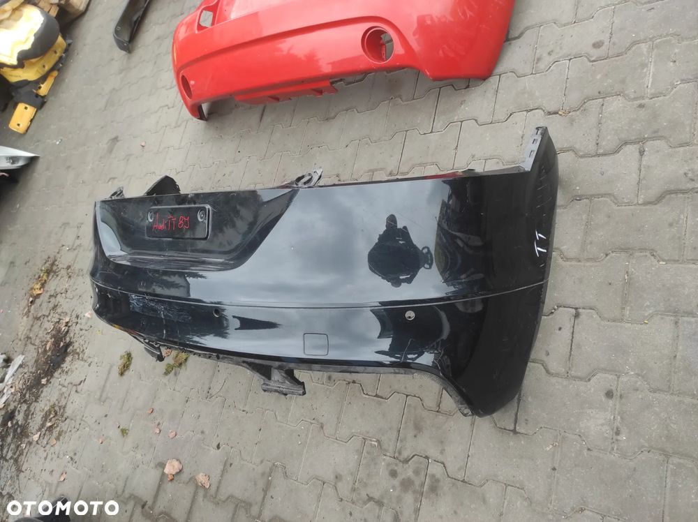 AUDI TT 8J S-LINE TT RS ZDERZAK TYLNY TYŁ PDC CZUJNIKI PRAKOWANIA CZARNY 8J0807317 WYSYŁKA !!!! - 2