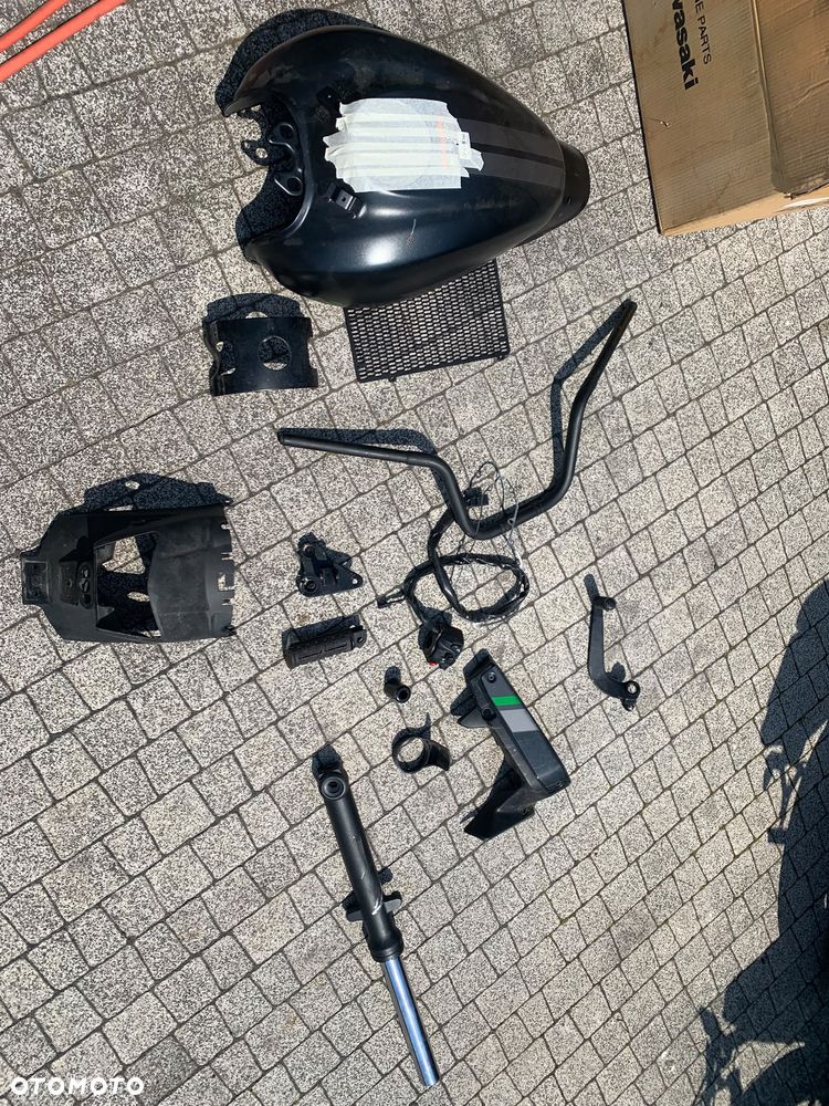 Kawasaki Vulcan 650 bak błotnik tył osłona kiera lampa - 1