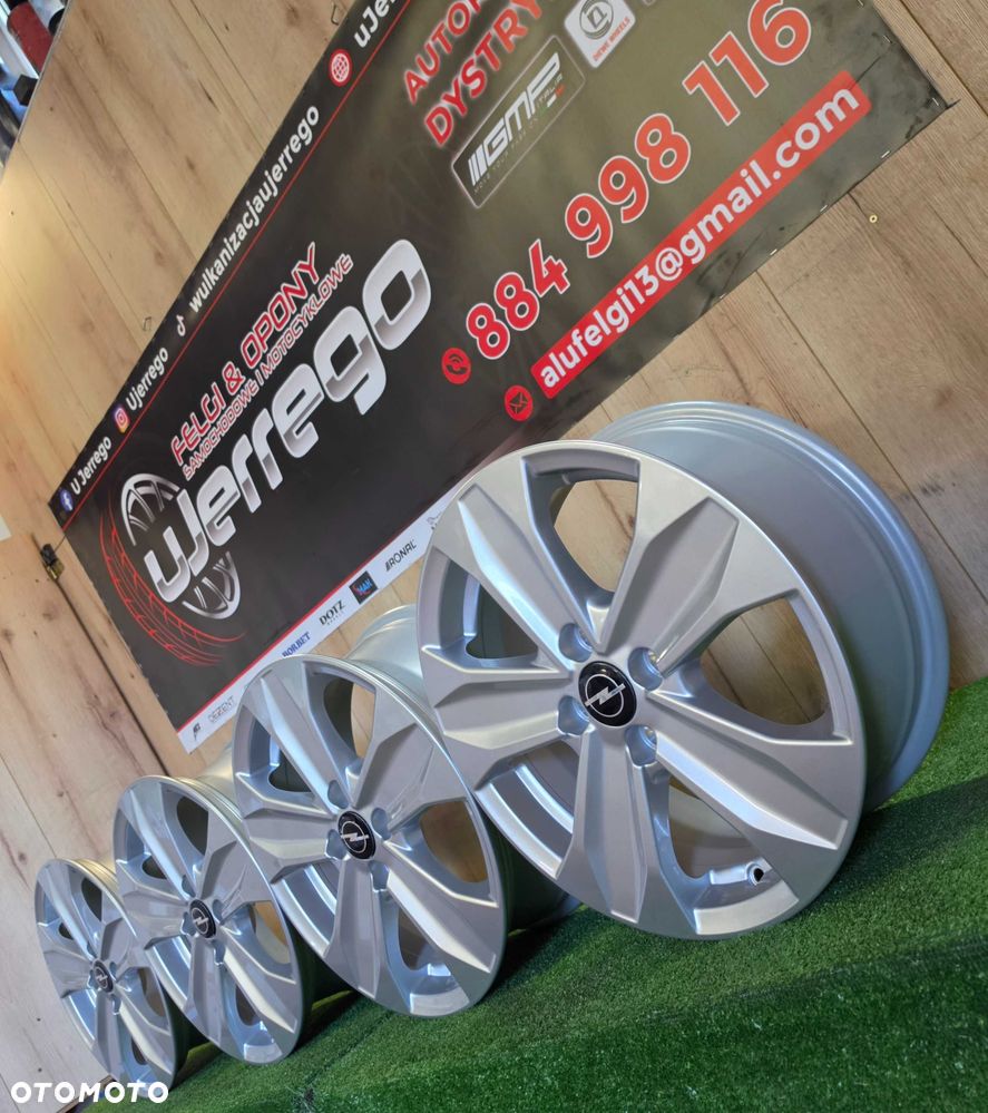 Nowe alufelgi OPEL 16x4x100 - Adam, Agila, Corsa,Karl, Meriva - 6