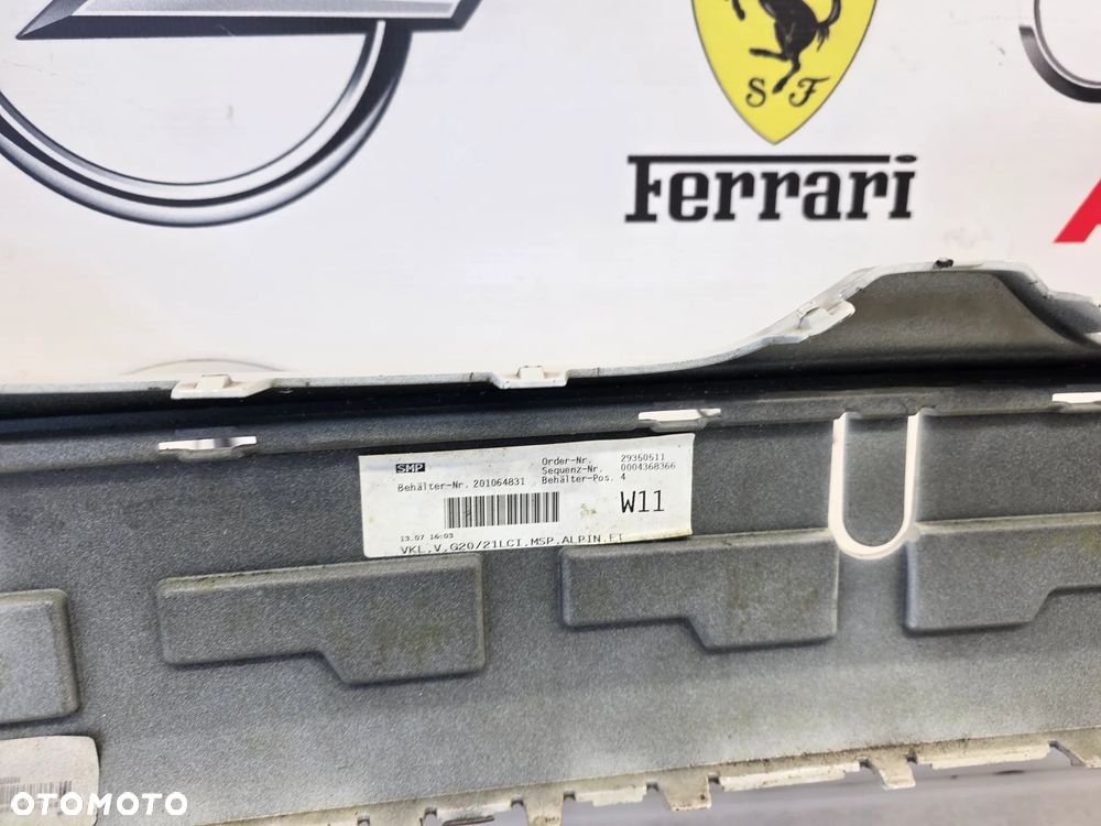 BMW G20 / G21 LIFT 22- M-PAKIET ZDERZAK PRZEDNI PRZÓD NA 6xPDC NR 51118085444 / 8085444 NR AUKCJI NZ1962 - 23