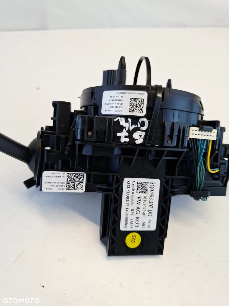 Przełącznik Pająk Przełączniki Manetki Taśma Air-Bag Golf VII 5Q0953507DD 5Q0953513AJ 5Q0953549C - 8