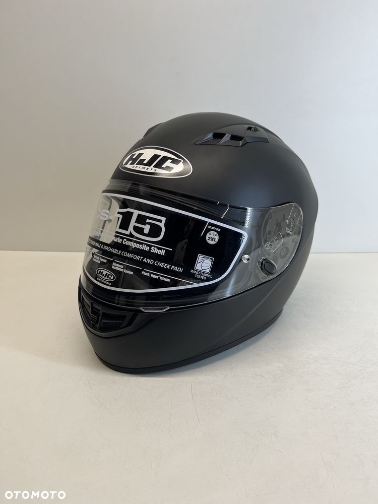 Kask HJC C-15. Integralny 2XL  czarny - 3
