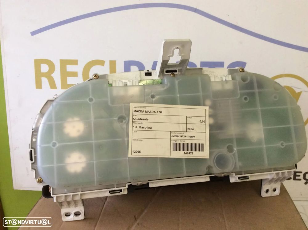 Quadrante Mazda 3 1.6 i - 2
