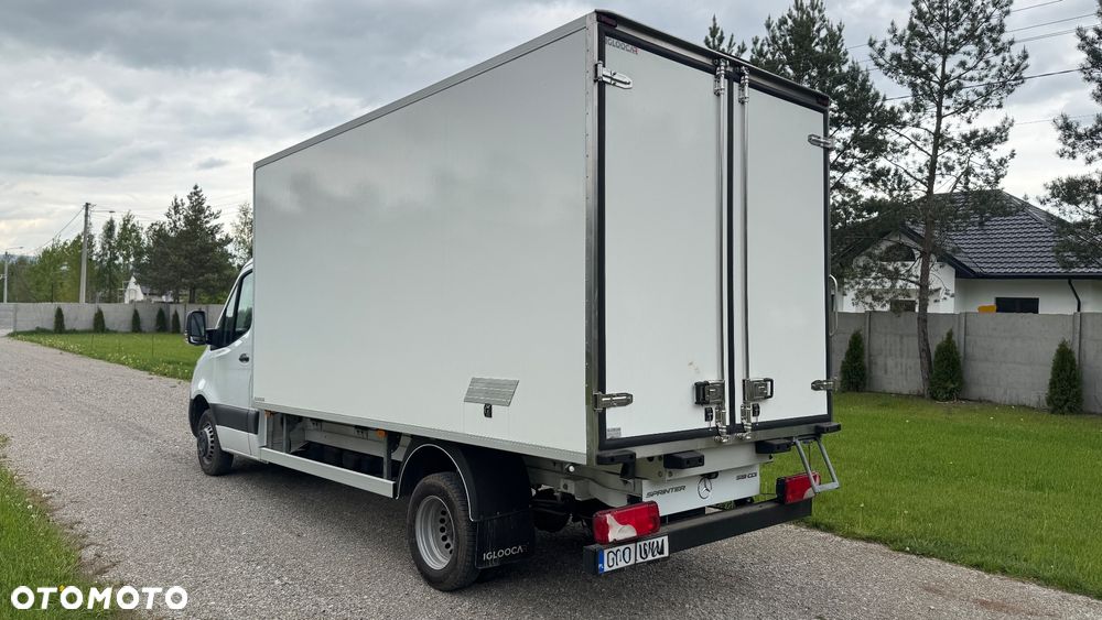 Mercedes-Benz MB Sprinter, Salon Polska, automat, Chłodnia na bliźniaku 519! - 3