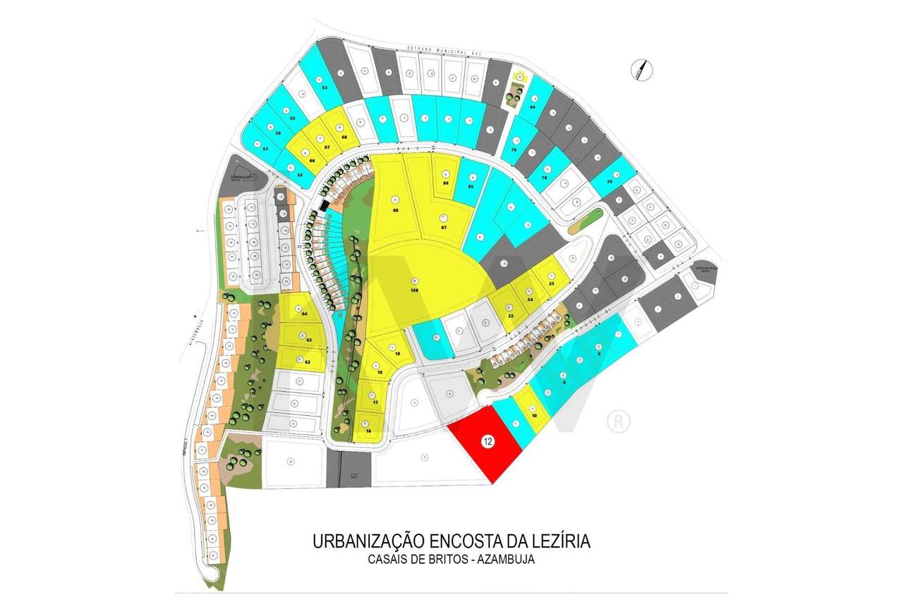 Terreno 3.020 m2 Vista Panorâmica p/ Construção 8 Moradias - Urb. Enco - Grande imagem: 3/14