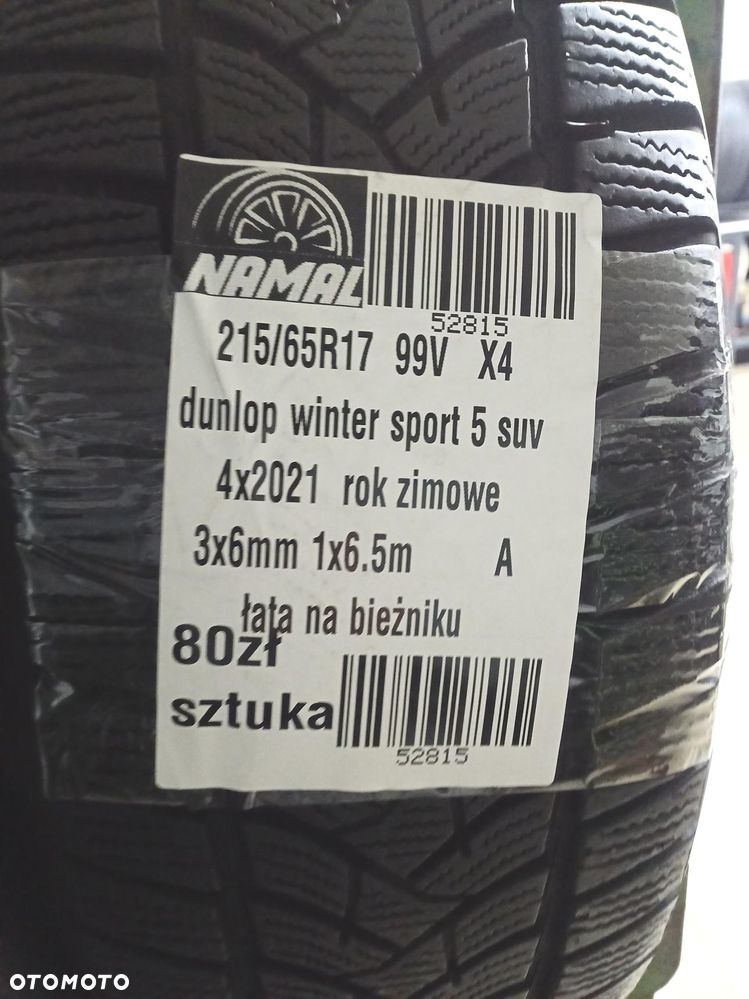 4x 215/65R17 dunlop 2021 opony zimowe 52815 - 10