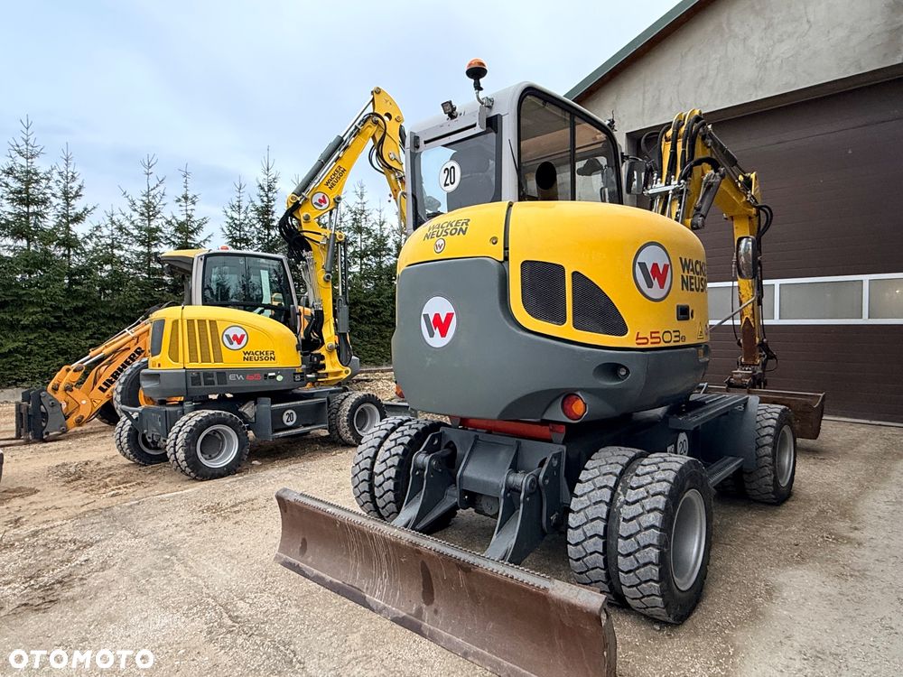 Wacker Neuson Koparka Kołowa 6 TON Wacker NEUSON 6503 -2 Pług Ramię Long 3 Łamane POWERTILT Lenhoff MS03 6503 ew65 - 28