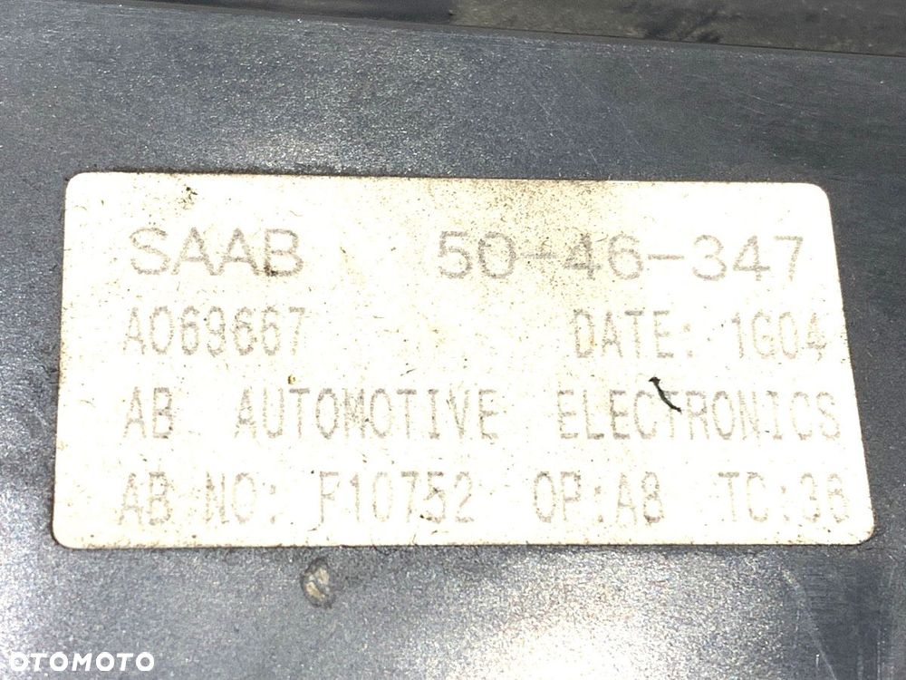 PANEL STEROWANIA NAWIEWU - 67.00 PLN - SAAB 9-5 Kombi (YS3E) 1998 - 2009 3.0 TiD 130 kW [177 KM] - 4