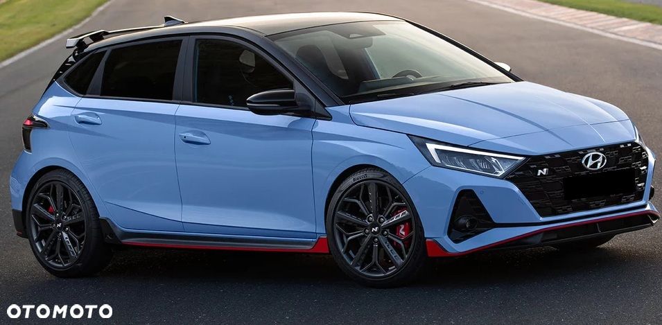 HYUNDAI i20 N 1.6 TURBO 204KM Kupię kompletny przód do tego samochodu kod lakieru XFB Performance Blue
