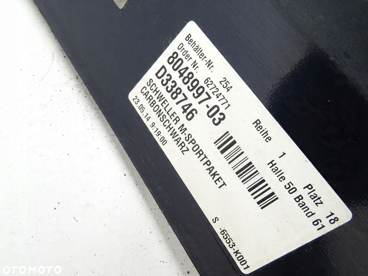 LISTWA PROGOWA LEWA BMW 5 F10 F11 7903887 - 11