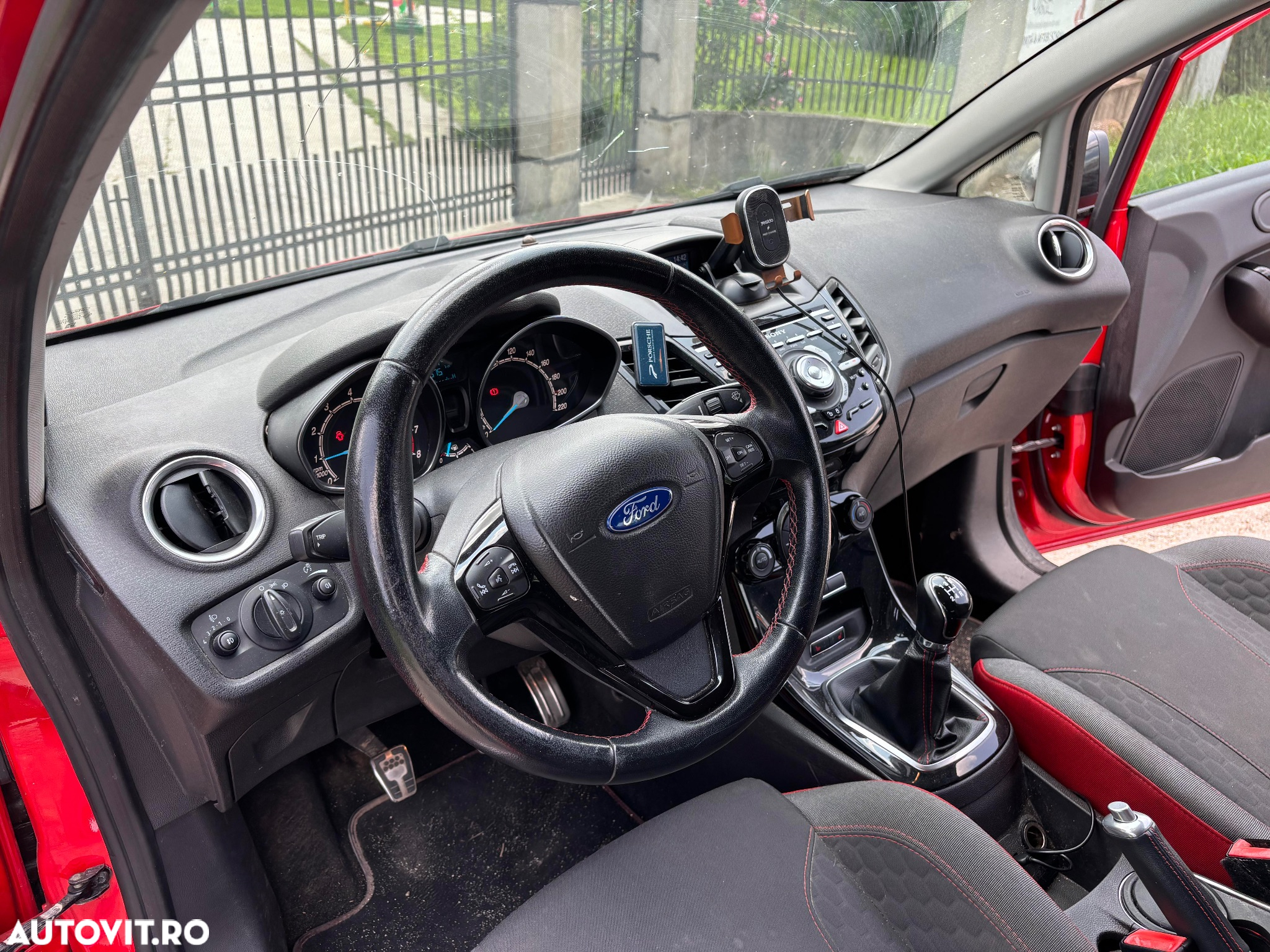 Ford Fiesta 1.0 Start Stop Red/Black Edition - 5