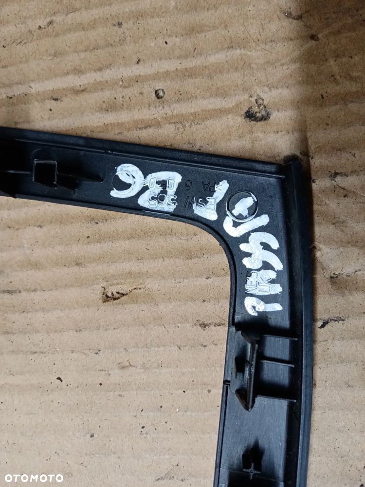 Ramka radia konsoli dekor VW Passat B6 3C0858069P - 6