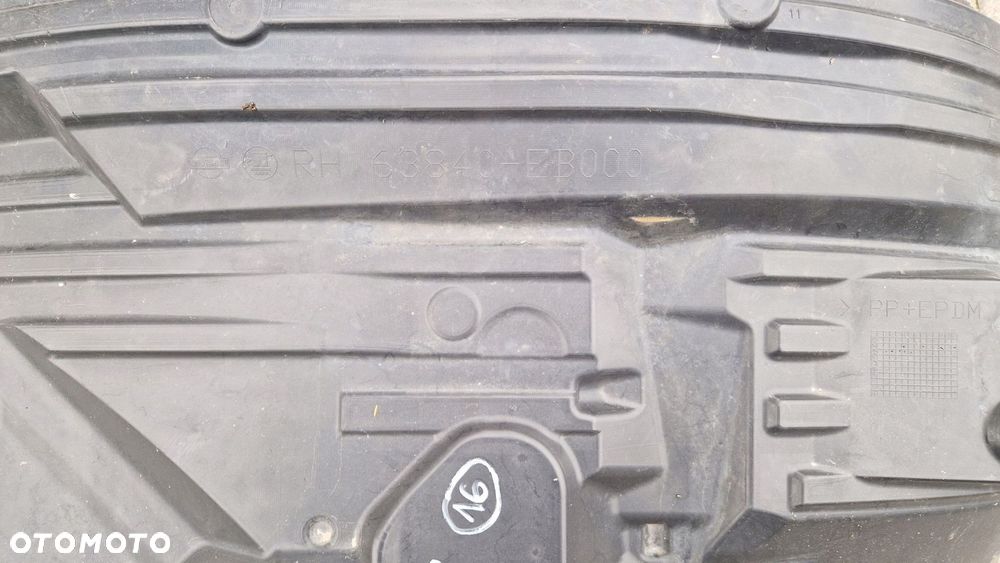 nissan pathfinder r51 05-13 prawe przednie nadkole prawy przód 63840-eb000 - 5