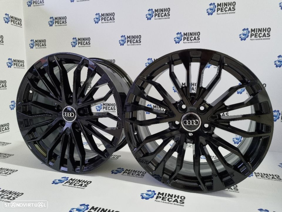 Jantes Audi A6 em 18 Preto Brilho - 2