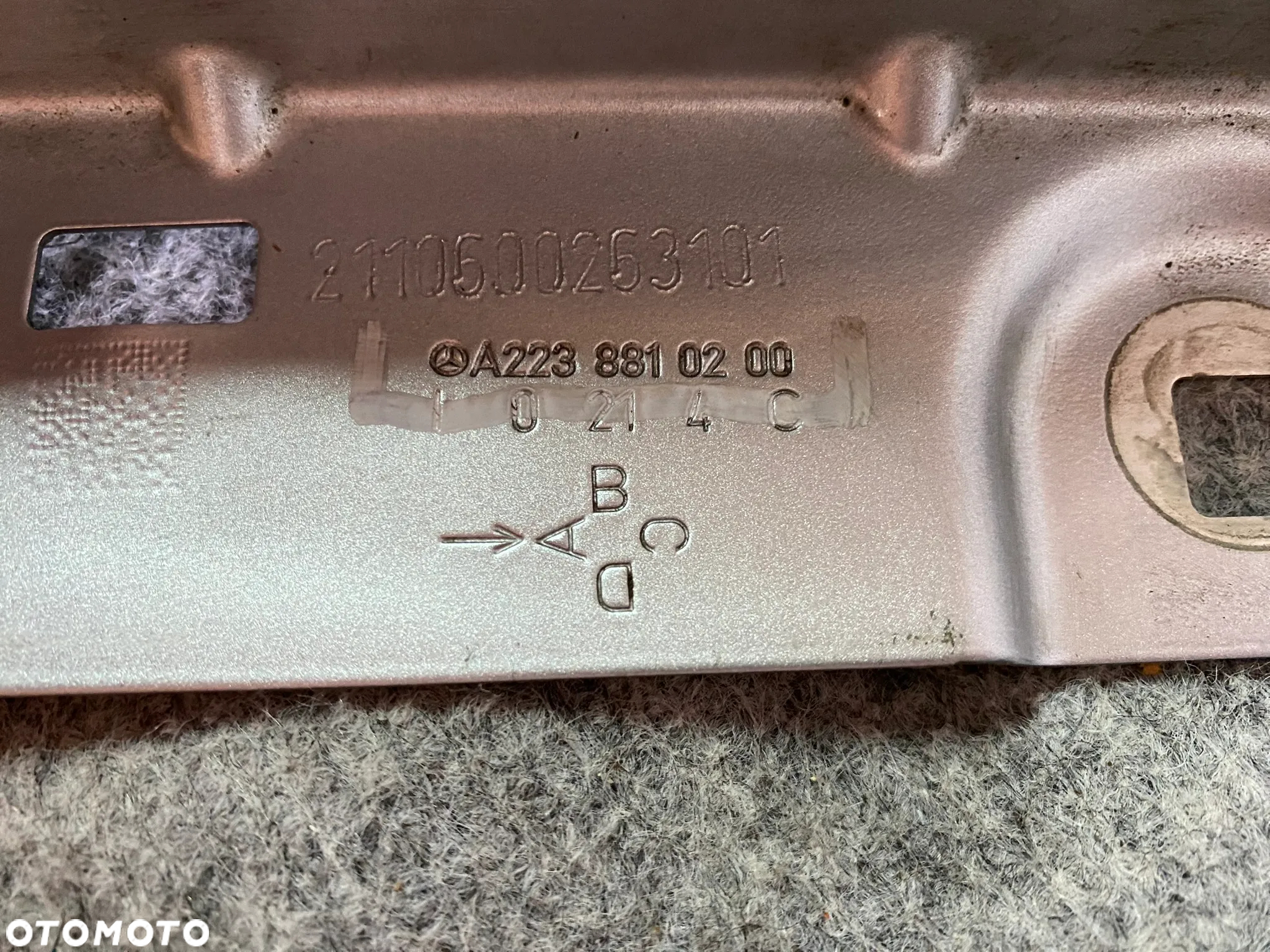 BŁOTNIK PRAWY PRZEDNI PRZÓD - MERCEDES S-KLASA W223 2020- - 10