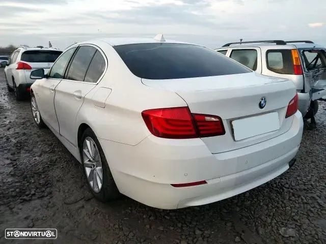 BMW 520D 2.0 16v F10 PARA PEÇAS PEÇA 184cv 184 cv N47D20C N47 - Frente Completa Parachoques Parachoque Motor Espelho Interior Jantes Caixa - 2