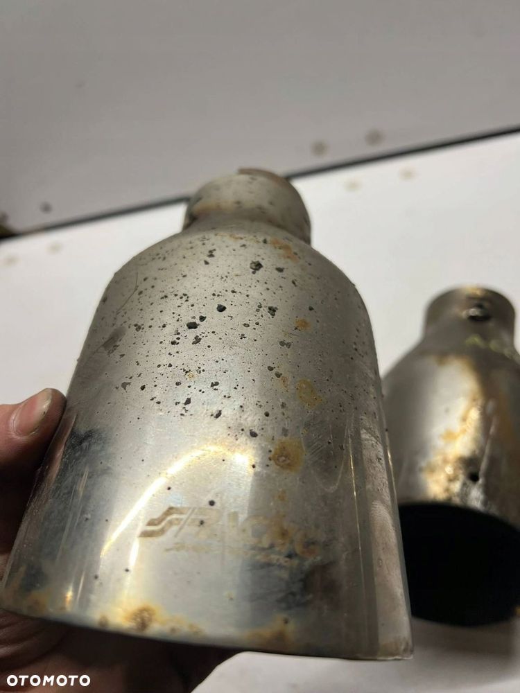 Końcówka wydechu 3.0 TFSI Audi A6 S6 C6 4F Komplet - 2