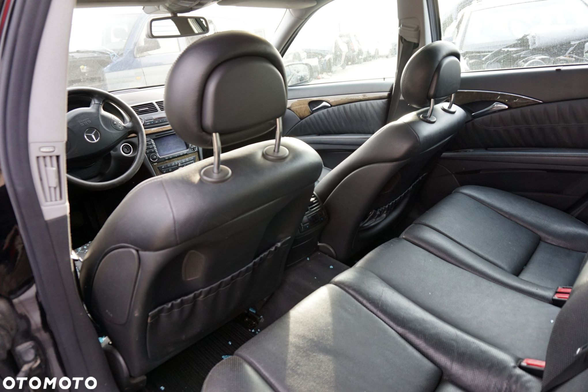 FOTELE FOTEL PRZEDNI LEWY PRAWY KANAPA WNĘTRZE E-KLASA W211 KOMBI GRZANE AVANTGARDE ROLETY BOCZKI MERCEDES 2002-2006 - 20