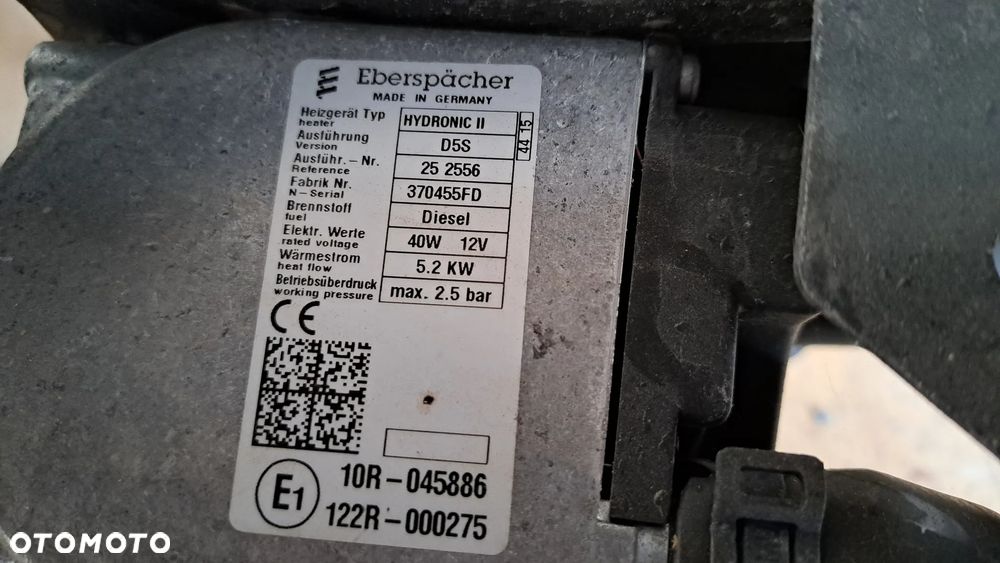 GX63-18K463-AA D5S Diesel Jaguar Land Rover Webasto ogrzewanie postojowe - 4