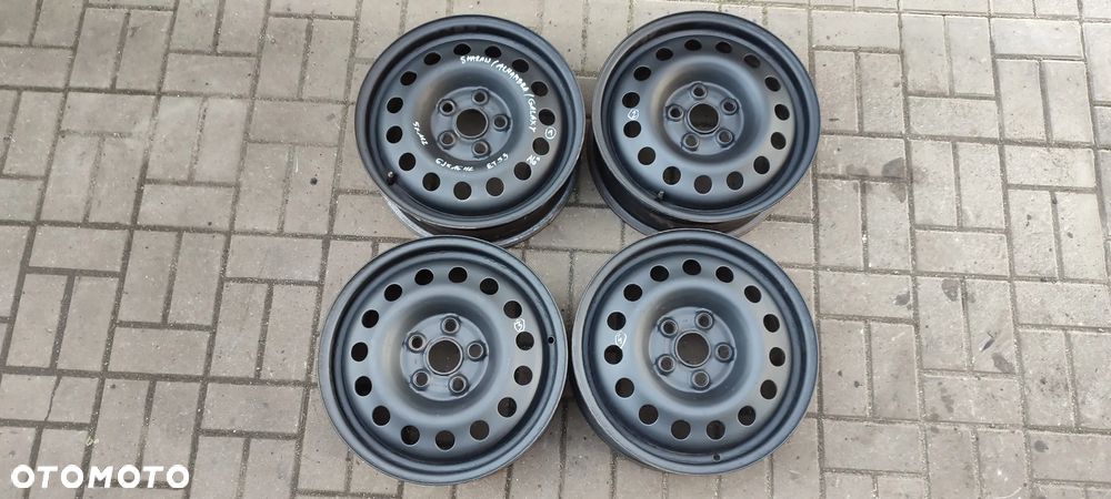 FELGI STALOWE 5x112 6Jx16 CALI ET53 SHARAN ALHAMBRA GALAXY KOMPLET 4 SZTUKI - 1