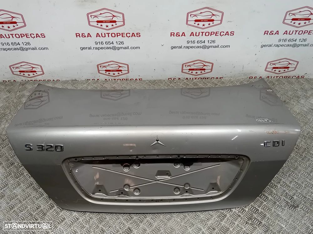 Tampa Porta Mala Mercedes Class S W220 Original - 2