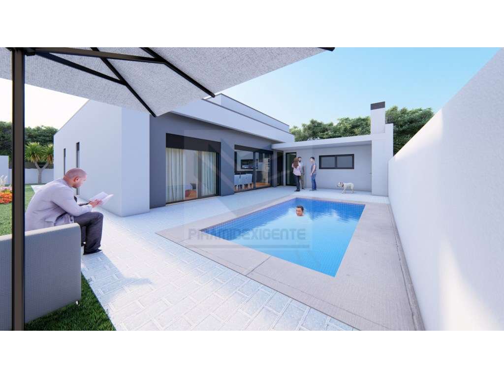 Moradia Isolada, 2 Suítes, Piscina e Garagem, 2 min da Moita - Grande imagem: 4/20