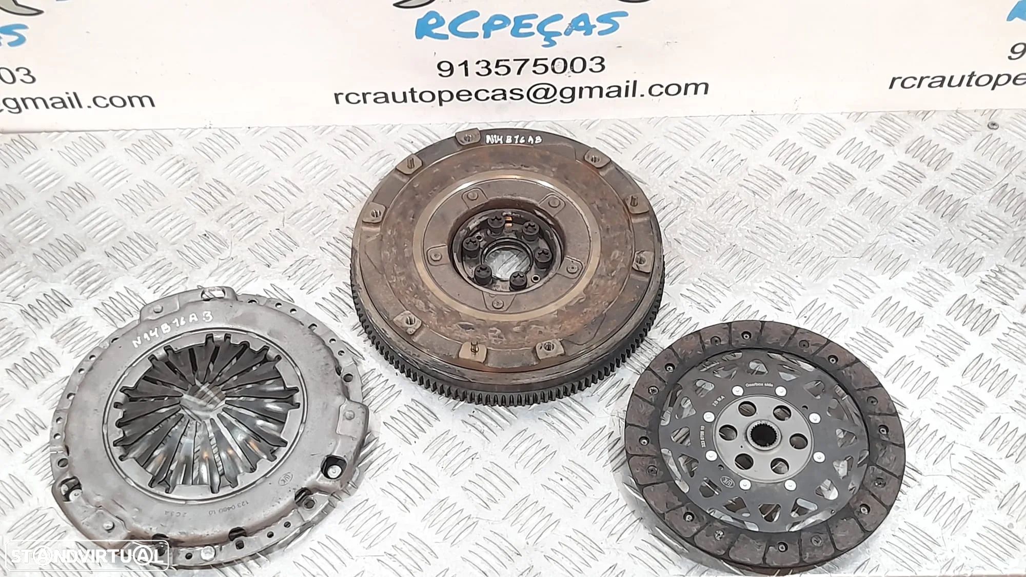 EMBRAIAGEM BIMASSA MINI COUPE S R58 1.6i 16V 174CV N14B16AB 123048010 323070810 R55 CLUBMAN R56 COOPER R57 CABRIO R59 ROADSTER R60 COUNTRYMAN - 1