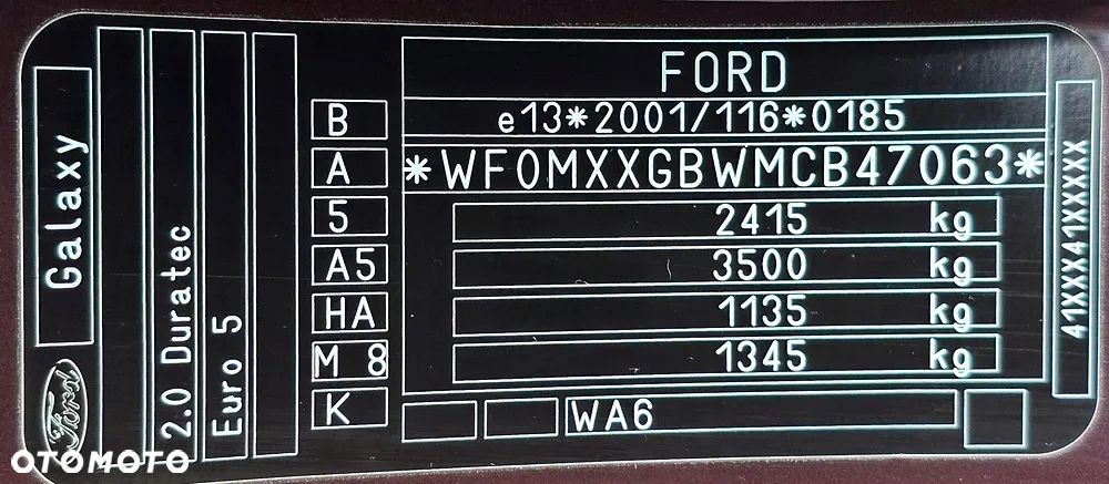 Ford Galaxy 2.0 Trend - 35