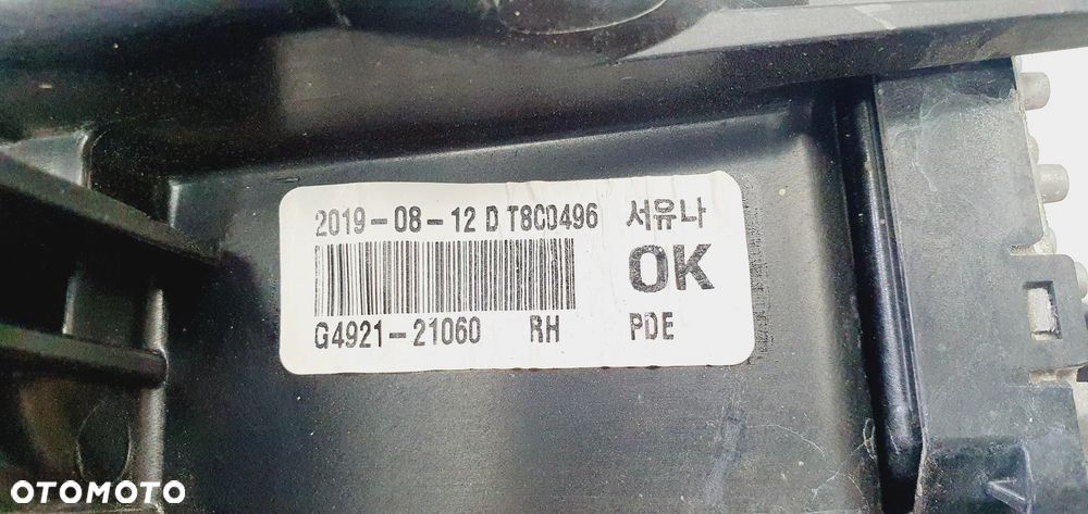 Hyundai I30 lampa prawa Full led G4921-21060 org EU - 9