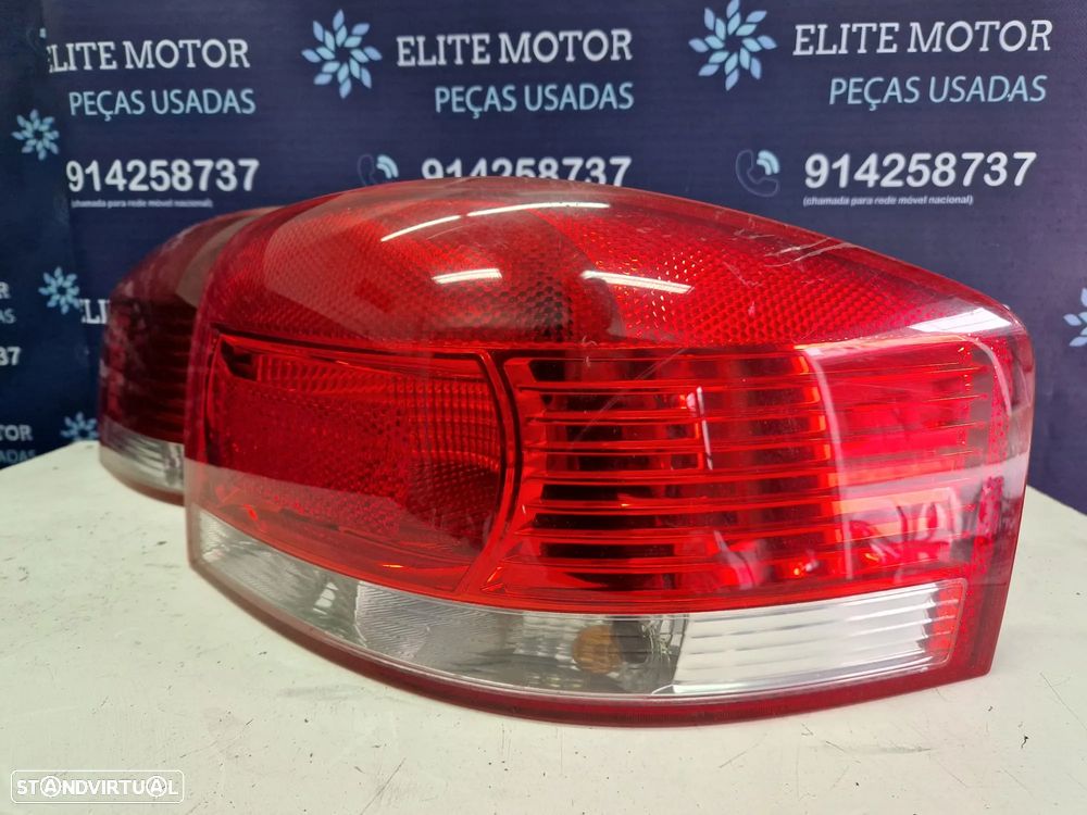 Farolins usados AUDI A3 8P 3 PORTAS farolim - 2