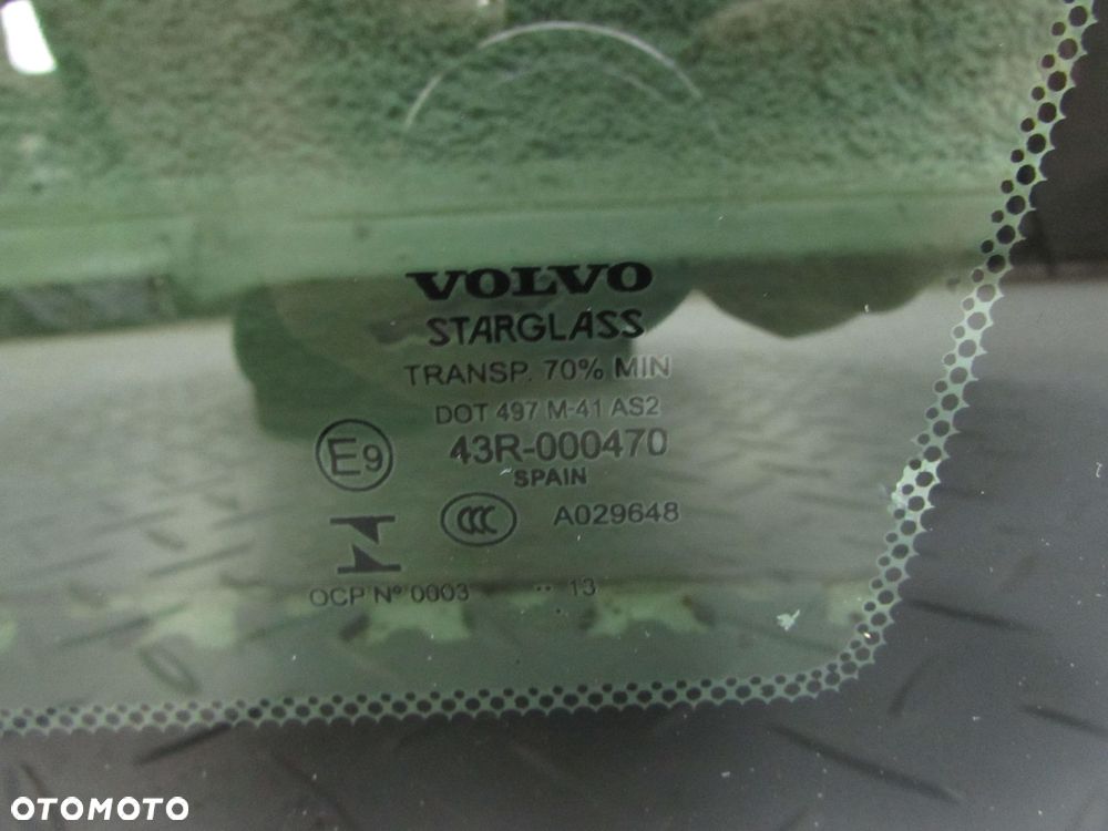 VOLVO XC90 LIFT 02-14 SZYBA BOCZNA TYL CIEMNA KAROSERYJNA PRAWA 13R - 8
