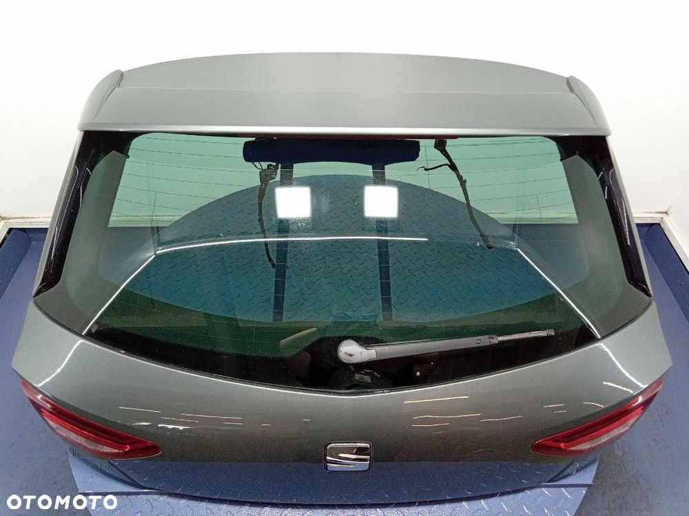 SEAT LEON III HB KLAPA BAGAŻNIKA TYŁ TYLNA LX7R - 4
