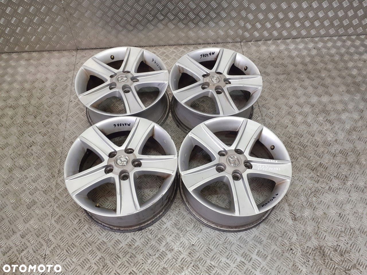 FELGI 16” ALUMINIOWE KOMPLET MAZDA 6 - 1