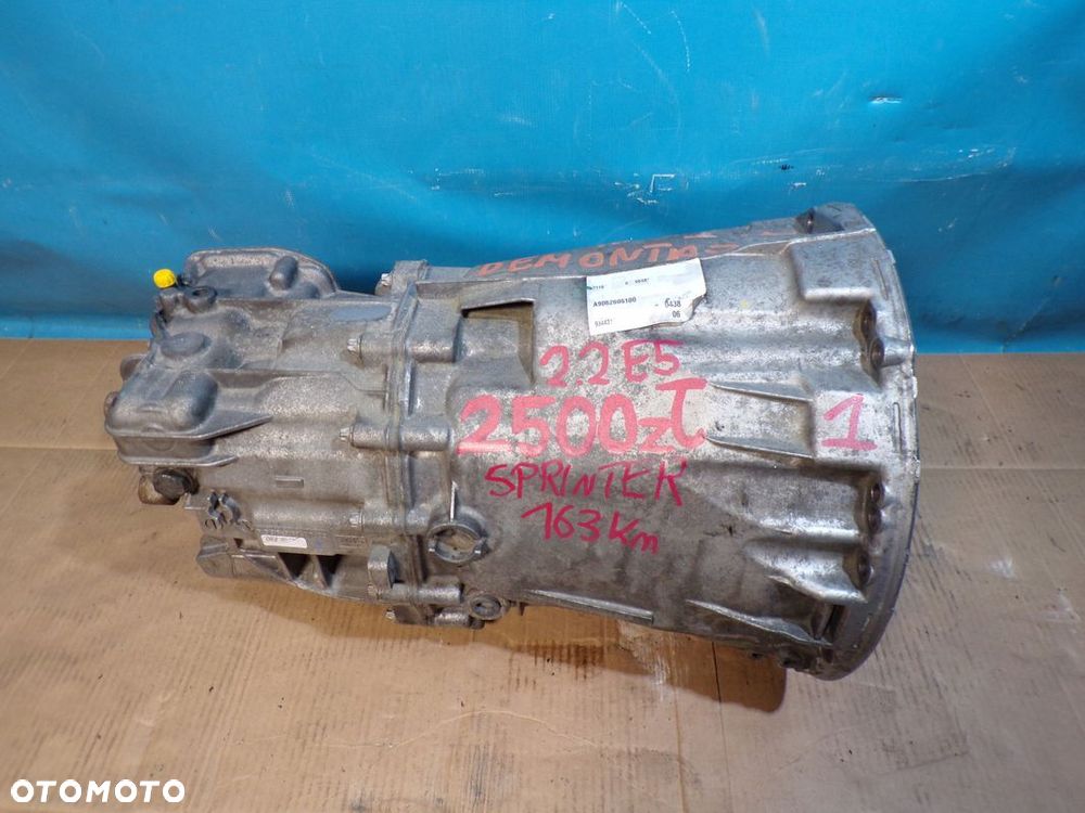 SPRINTER 906 2.2 163KM typ 651 skrzynia biegów A9062605100 - 3