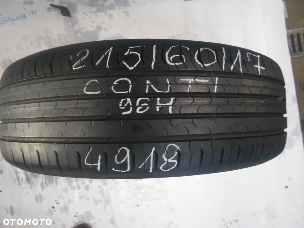 OPONY 215/60R17 CONTINENTAL CONTI ECO CONTACT 5 DOT 4918 8MM - 2
