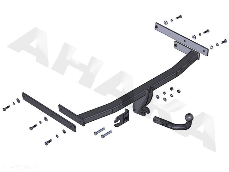 Hak Holowniczy Odkręcany Do Vw Volkswagen Golf Vi Variant Kombi 2009-2013 - 3