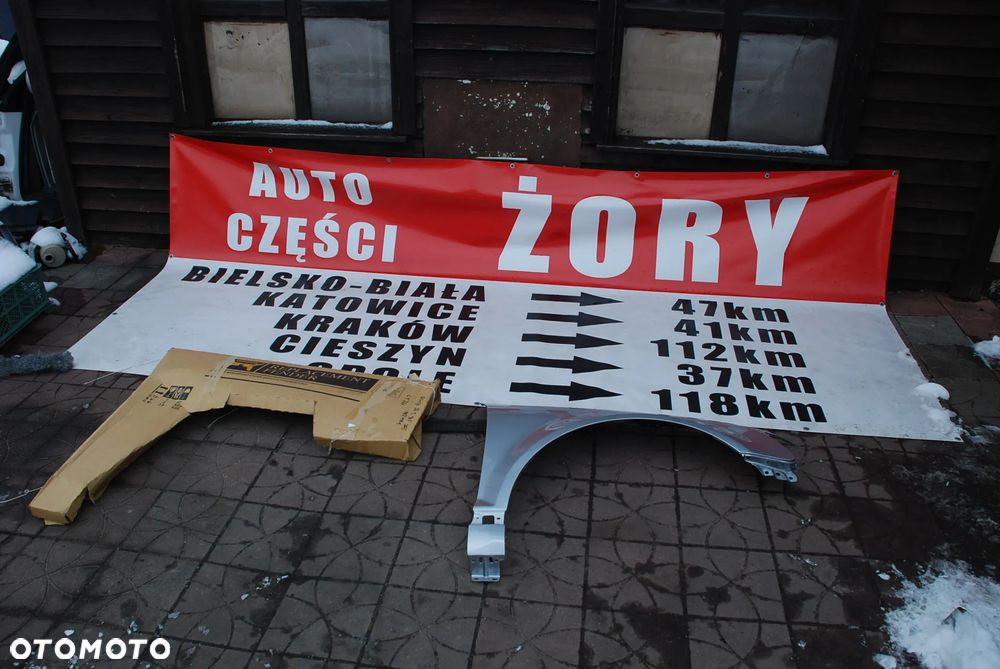 audi A3 8P FL lift błotnik NOWY kolor LY7W WYSYŁKA - 1