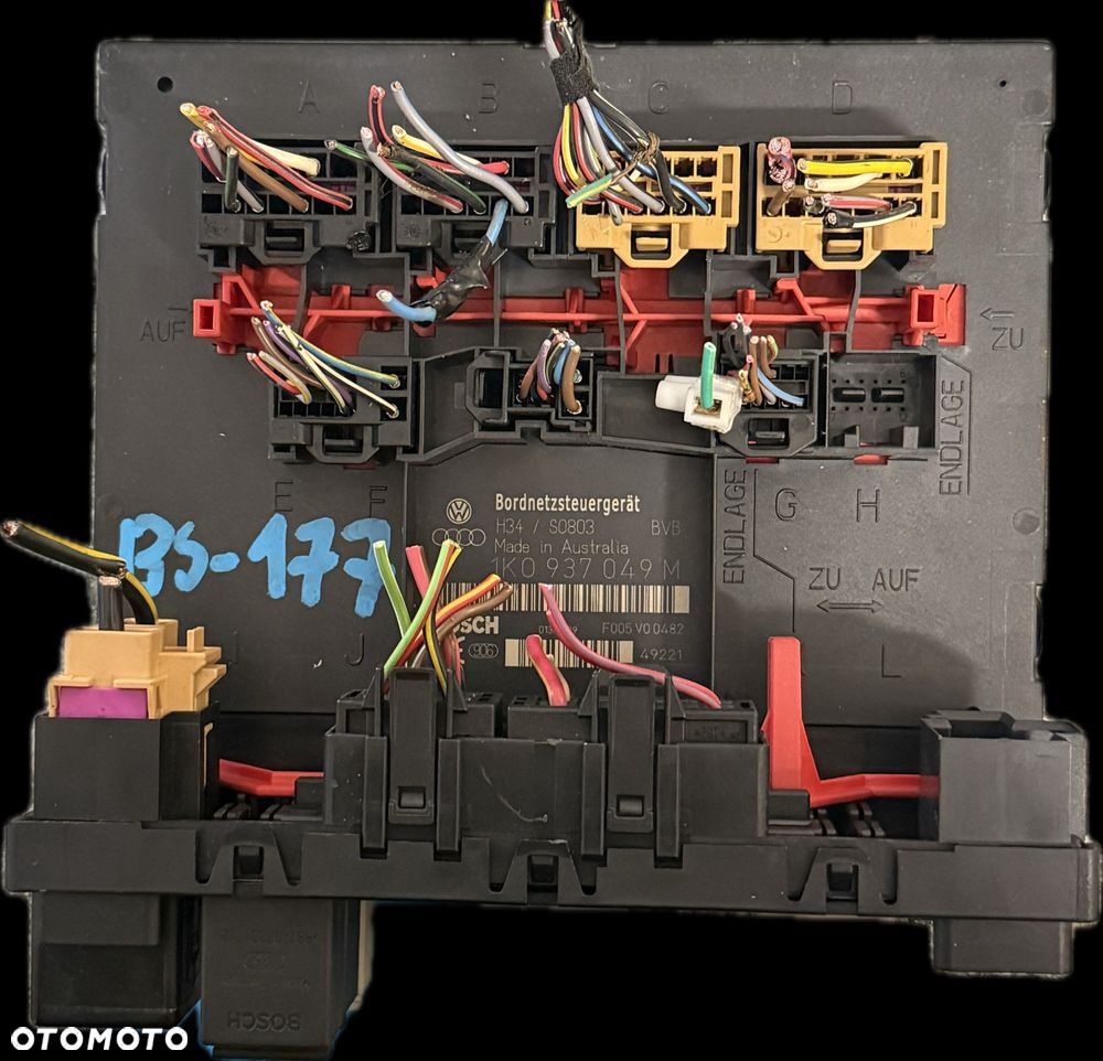 Sterownik MODUŁ KOMFORTU VOLKSWAGEN VW 1k0937049M - 1
